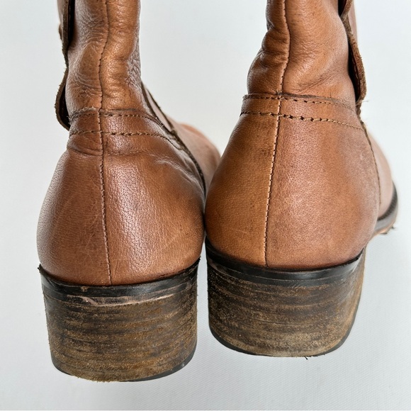 Seychelles Womens 7 Boots Brown Leather Riding Knee High Side Zip Equestrian - Picture 11 of 12